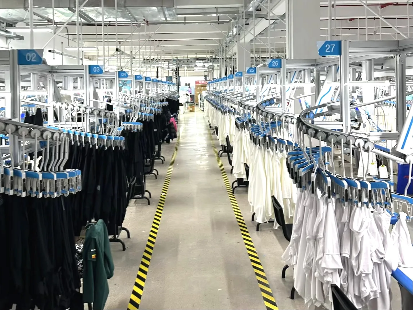 Organized production capacity for fashion orders